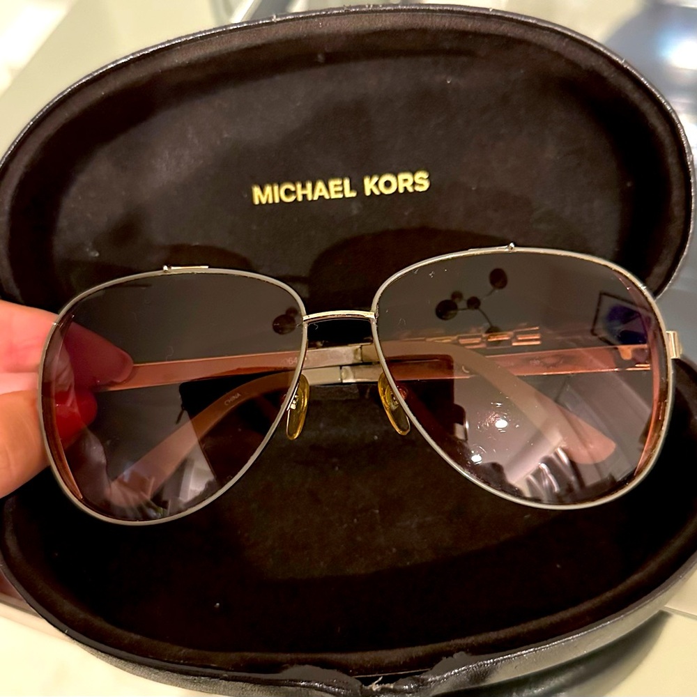 Michael Kors Aviator Sunglasses